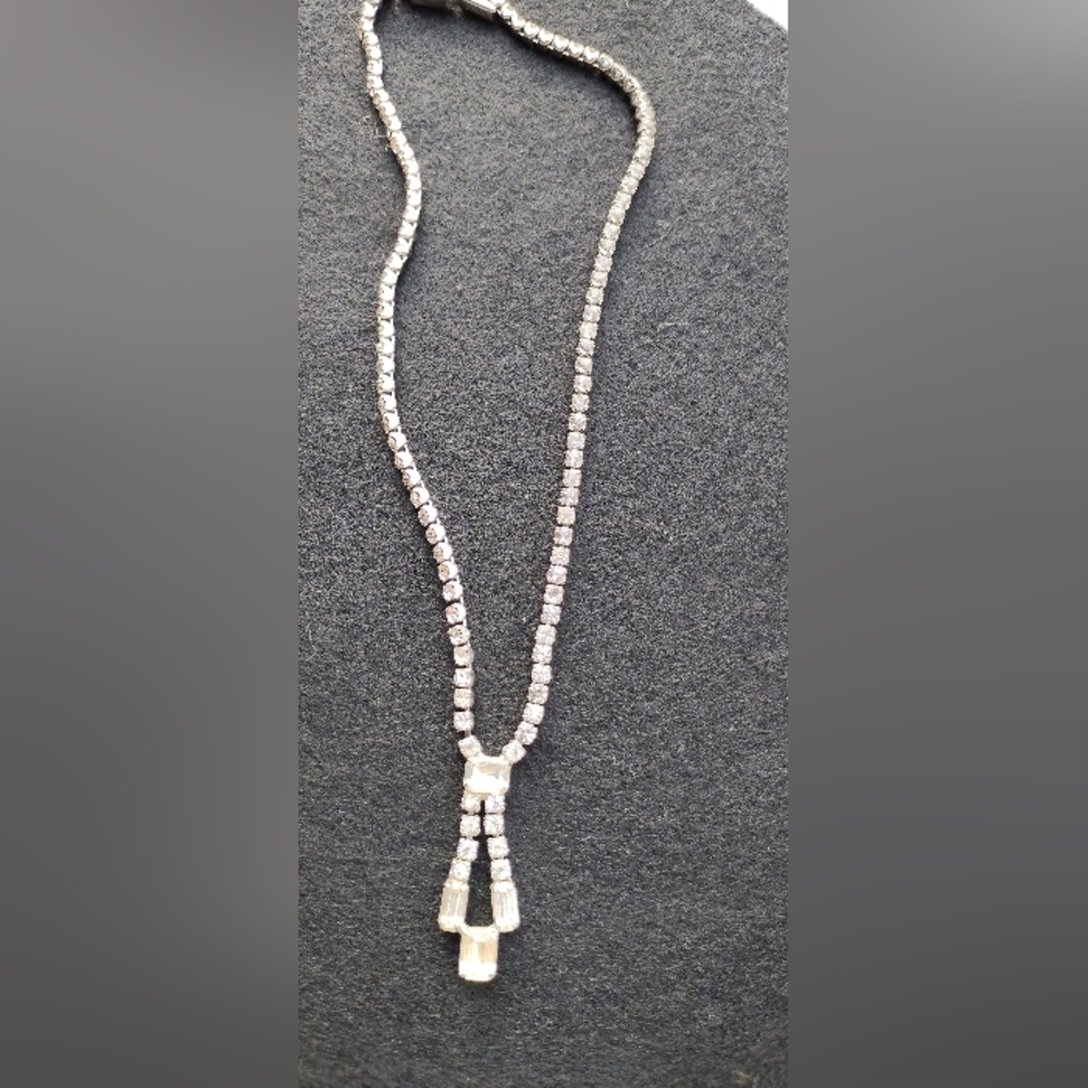 Vintage Rhinestone Necklace